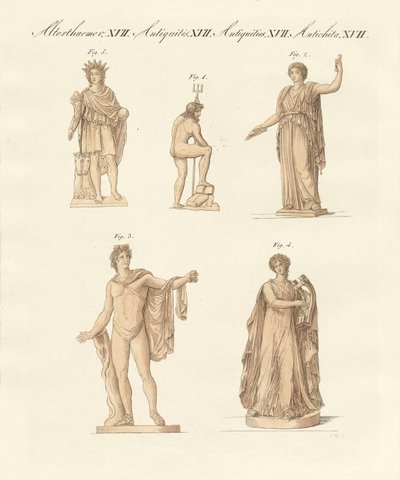 Divinità dei Greci e dei Romani da German School