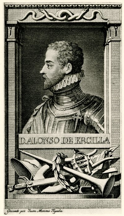 Don Alonso de Ercilla y Zúñiga da German School