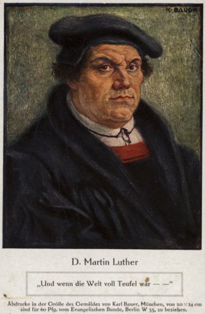 Dottor Martin Lutero da German School