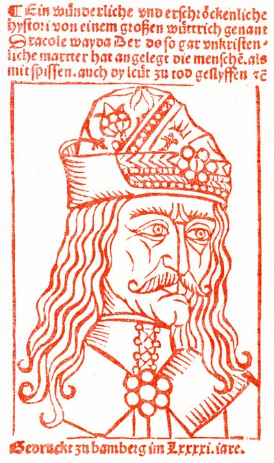 Dracula (Vlad Tepes), 1491 da German School