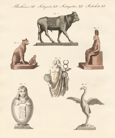 Divinità egiziane da German School