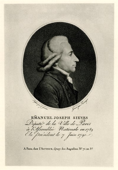 Emanuel Joseph Conte Sieyès da German School