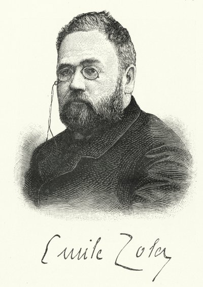 Emile Zola, romanziere e drammaturgo francese da German School