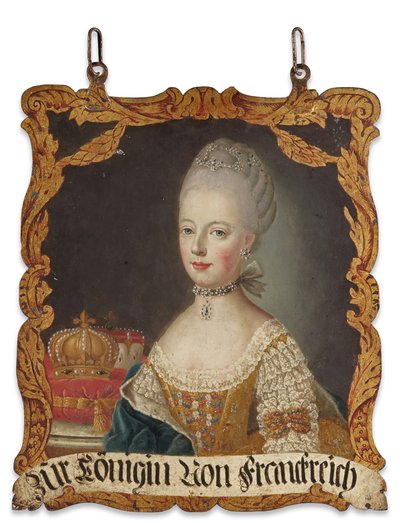 Enseigne Marie-Antoinette, dopo il 1774 da German School