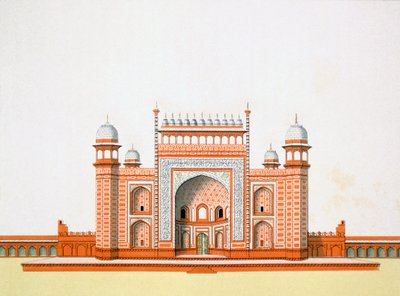 Ingresso al Taj Mahal da German School
