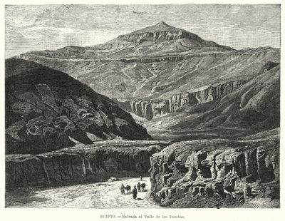 Ingresso alla Valle dei Re, Egitto da German School