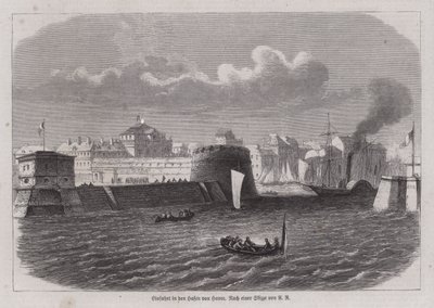 Ingresso al porto di Le Havre, Francia da German School