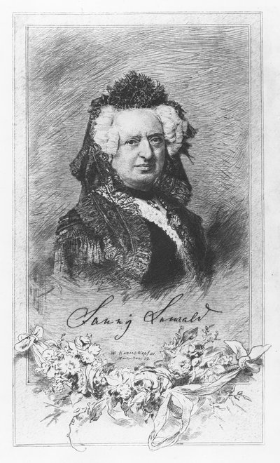 Fanny Lewald (incisione) da German School