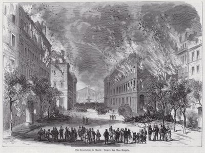 Incendi in Rue Royale, Comune di Parigi da German School