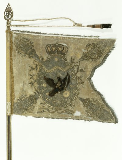 Bandiera della fanteria prussiana sotto Federico il Grande da German School