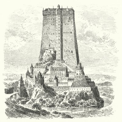 Castello di Fleckenstein, Alsazia da German School