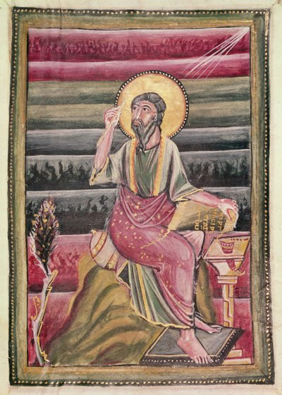 Fol.160r San Giovanni Evangelista, dall