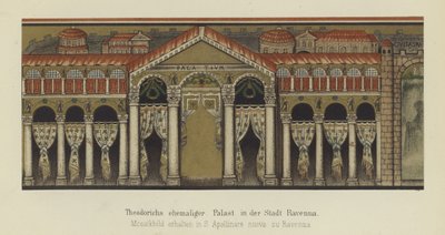 Ex palazzo di Teodorico il Grande, Re degli Ostrogoti, a Ravenna, Italia da German School