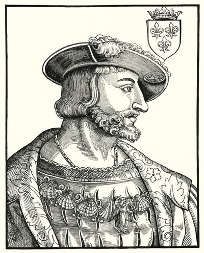 Francesco I, Re di Francia da German School