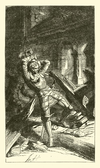 Franz von Sickingen mortalmente ferito da German School