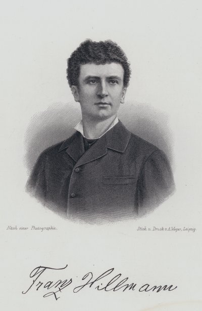 Franz Hillmann (incisione) da German School