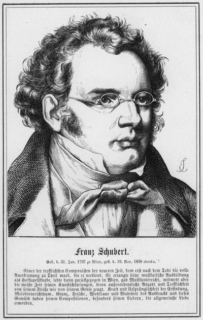 Franz Schubert da German School