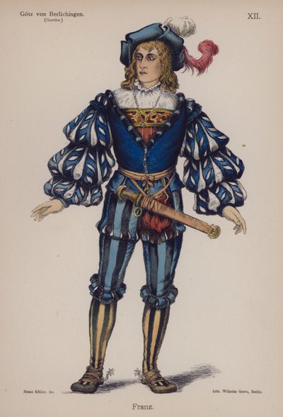 Franz, da Gotz von Berlichingen di Goethe da German School
