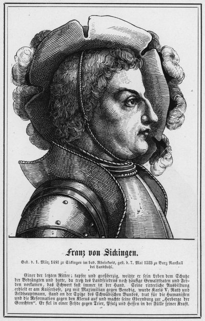 Franz von Sickingen da German School