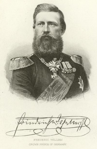 Federico Guglielmo, Principe della Corona di Germania da German School