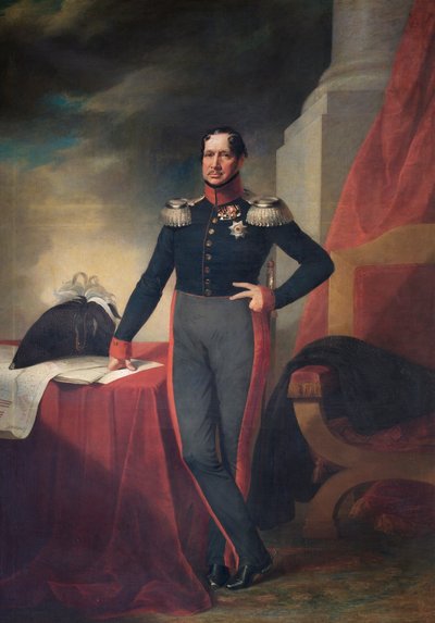 Federico Guglielmo III, Re di Prussia, c.1830 da German School