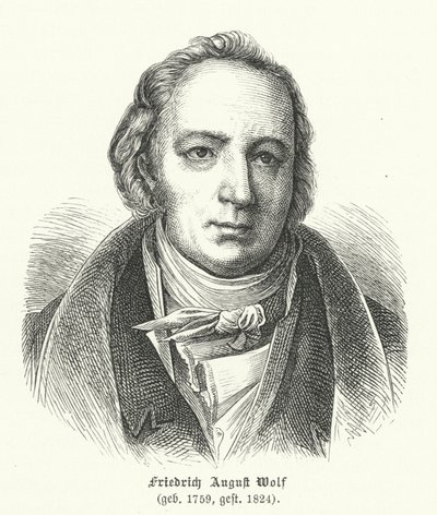 Friedrich August Wolf, classicista e filologo tedesco da German School