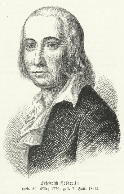 Friedrich Hölderlin, poeta e filosofo tedesco da German School