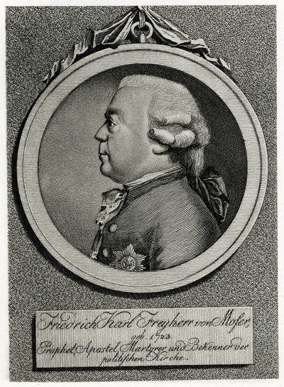 Friedrich Karl von Moser da German School