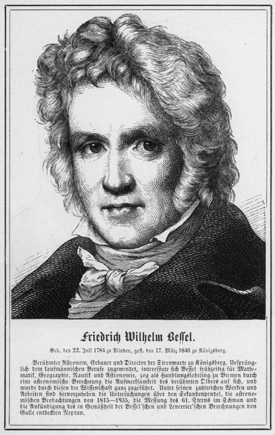 Friedrich Wilhelm Bessel da German School