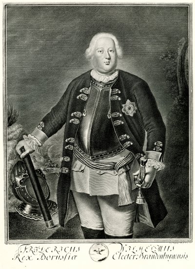 Federico Guglielmo I da German School
