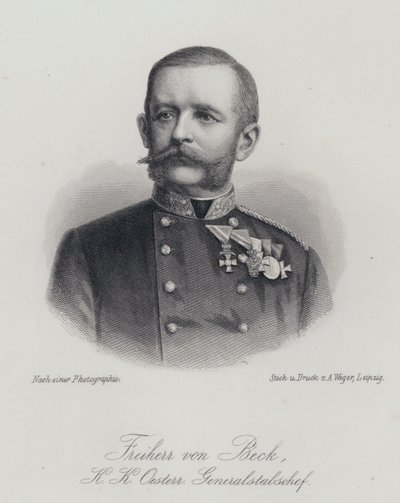 Friedrich von Beck-Rzikowsky, generale austriaco da German School
