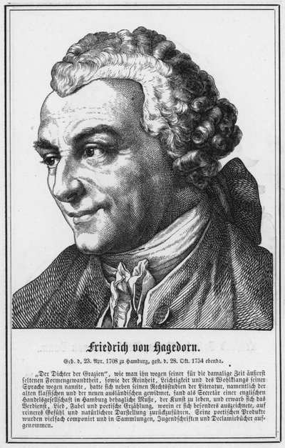 Friedrich von Hagedorn da German School