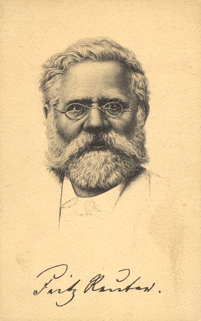 Fritz Reuter (litografia) da German School
