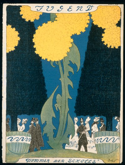 Copertina della rivista Jugend da German School