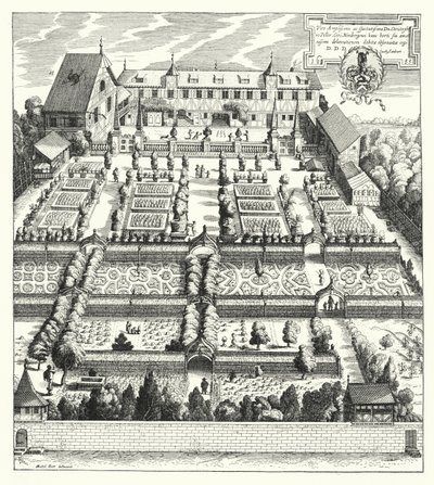 Giardino di Christoph Peller a Norimberga da German School