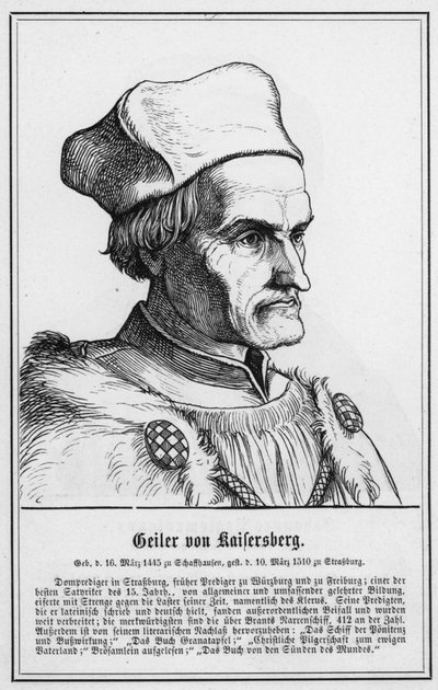 Geiler von Kaisersberg da German School