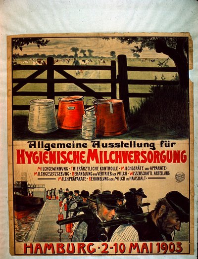 Esposizione Generale per la Fornitura di Latte Sanitario, 1903 da German School