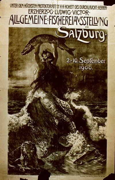 Esposizione Generale della Pesca a Salisburgo, 1900 da German School