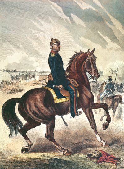 Generale Helmuth Karl Bernhard von Moltke (1800-91) da German School