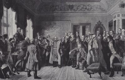 Discorso del generale Yorck agli Stati della Prussia Orientale a Konigsberg, 5 febbraio 1813 da German School