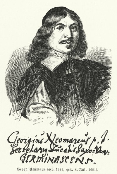 Georg Neumark, poeta e compositore di inni tedesco da German School