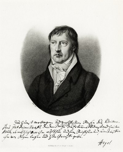Georg Wilhelm Friedrich Hegel da German School