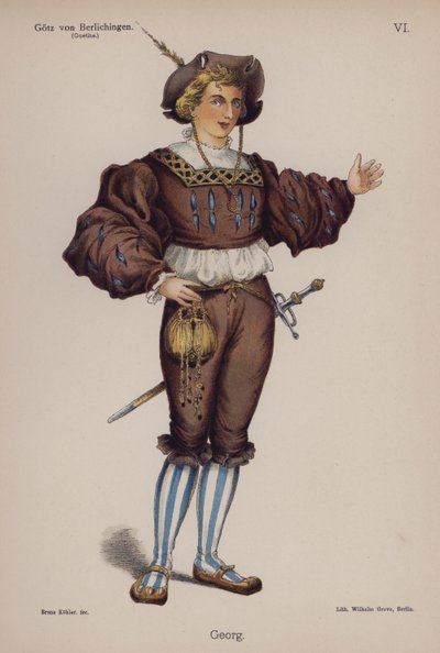 Georg, da Gotz von Berlichingen di Goethe da German School