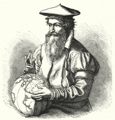 Gerardus Mercator, geografo e cartografo fiammingo da German School