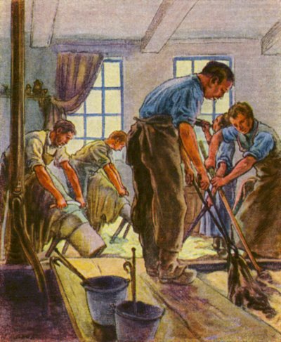 Gerber Und Farber / Conciatori e Coloristi da German School