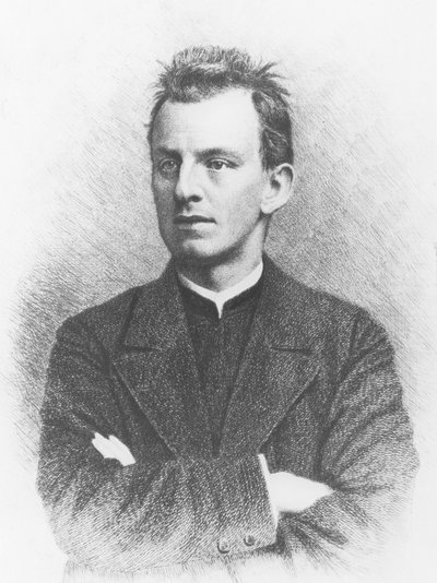 Gerhart Hauptmann (incisione) da German School