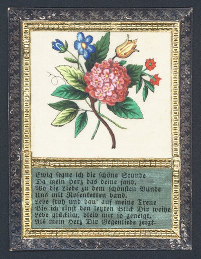 Cartolina di auguri tedesca da German School