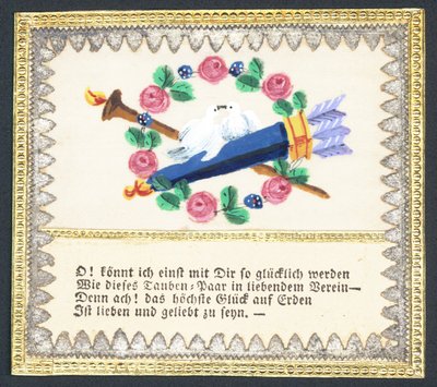 Cartolina di auguri tedesca da German School