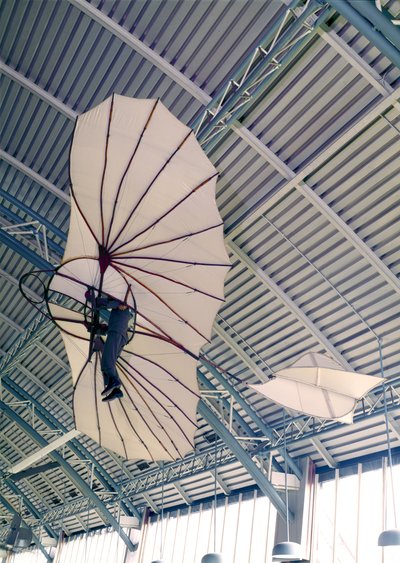 Aliante realizzato per Otto Lilienthal (1848-96) c.1891 da German School