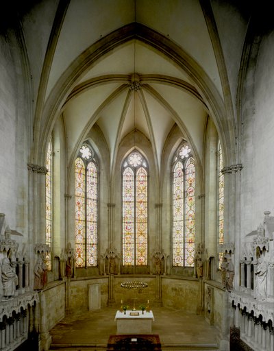Arte gotica: Vista interna della Cattedrale di San Pietro e Paolo da German School